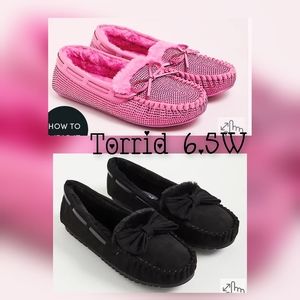 Torrid Slippers - Size 6.5W (2 pairs)